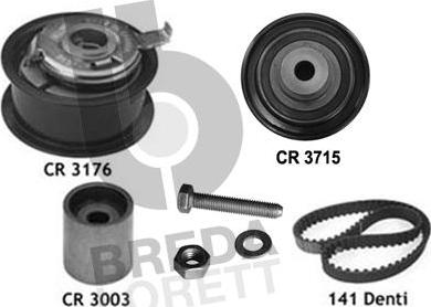 Breda Lorett KCD0050 - Kit de distribution cwaw.fr