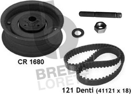 Breda Lorett KCD0031 - Kit de distribution cwaw.fr