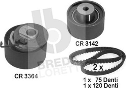 Breda Lorett KCD0073 - Kit de distribution cwaw.fr