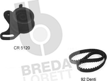 Breda Lorett KCD0189 - Kit de distribution cwaw.fr