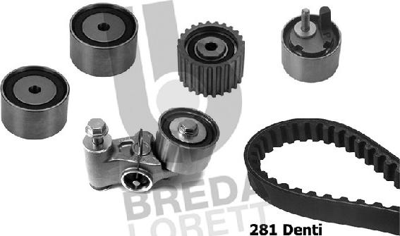 Breda Lorett KCD0183 - Kit de distribution cwaw.fr