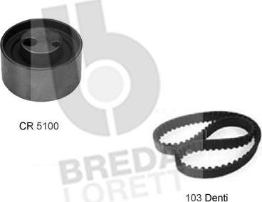 Breda Lorett KCD0182 - Kit de distribution cwaw.fr