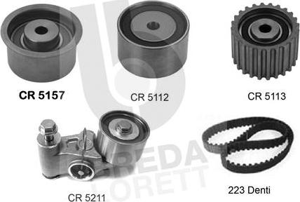 Breda Lorett KCD0187 - Kit de distribution cwaw.fr