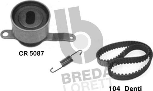 Breda Lorett KCD0176 - Kit de distribution cwaw.fr