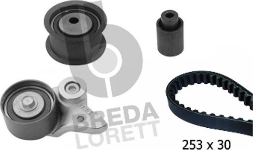 Breda Lorett KCD0810 - Kit de distribution cwaw.fr