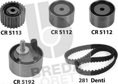 Breda Lorett KCD0317 - Kit de distribution cwaw.fr