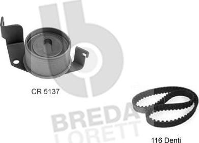 Breda Lorett KCD0254 - Kit de distribution cwaw.fr