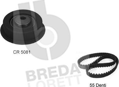 Breda Lorett KCD0218 - Kit de distribution cwaw.fr