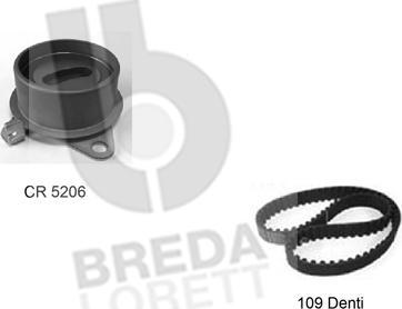 Breda Lorett KCD0212 - Kit de distribution cwaw.fr