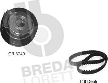 Breda Lorett KCD0225 - Kit de distribution cwaw.fr