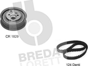 Breda Lorett KCD0274 - Kit de distribution cwaw.fr