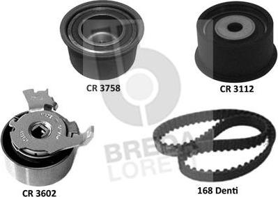 Breda Lorett KCD0754 - Kit de distribution cwaw.fr