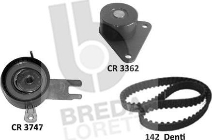 Breda Lorett KCD0765 - Kit de distribution cwaw.fr