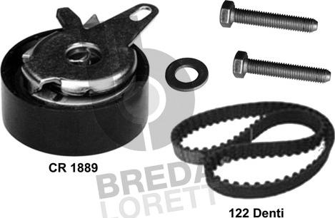 Breda Lorett KCD0720 - Kit de distribution cwaw.fr