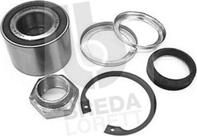 Breda Lorett KRT2595 - Kit de roulements de roue cwaw.fr