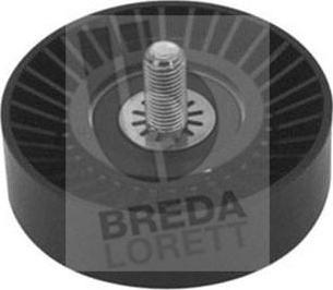 Breda Lorett TOA5155 - Poulie renvoi / transmission, courroie trapézoïdale à nervures cwaw.fr