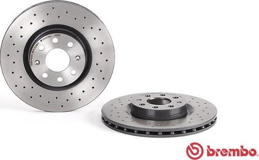 Brembo 09.4939.3X - Disque de frein cwaw.fr