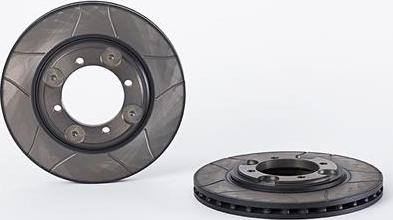 Brembo 09.5587.75 - Disque de frein cwaw.fr