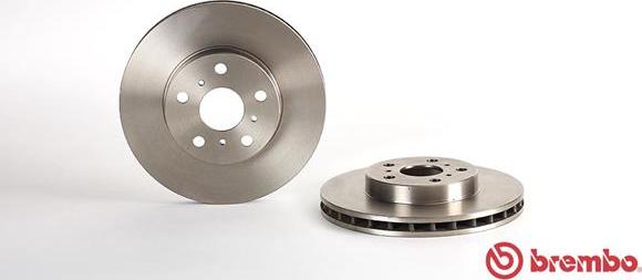 Brembo 09.5136.10 - Disque de frein cwaw.fr