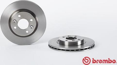 Brembo 09.5802.24 - Disque de frein cwaw.fr