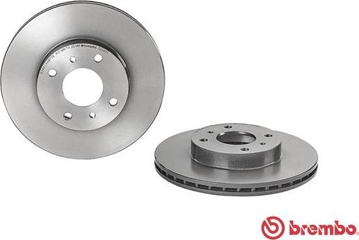 Brembo 09.5254.21 - Disque de frein cwaw.fr