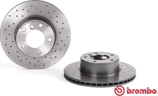 Brembo 09.6924.1X - Disque de frein cwaw.fr