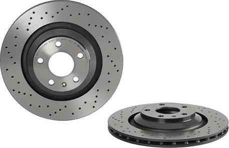 Brembo 09.8842.2X - Disque de frein cwaw.fr