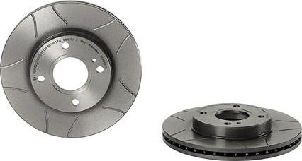 Brembo 09.A968.76 - Disque de frein cwaw.fr