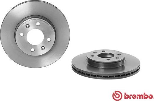 Brembo 09.A445.11 - Disque de frein cwaw.fr