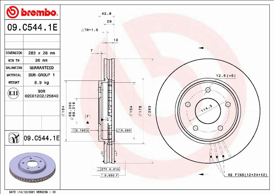 Brembo KT 08 017 - Kit de freins, frein à disques cwaw.fr