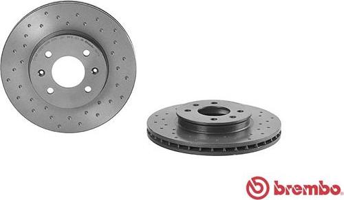 Brembo 09.C171.1X - Disque de frein cwaw.fr