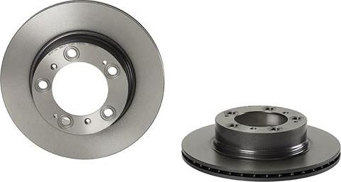 Brembo 09.D580.11 - Disque de frein cwaw.fr