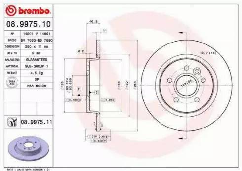 Alpha Brakes HTT-FR-004 - Disque de frein cwaw.fr