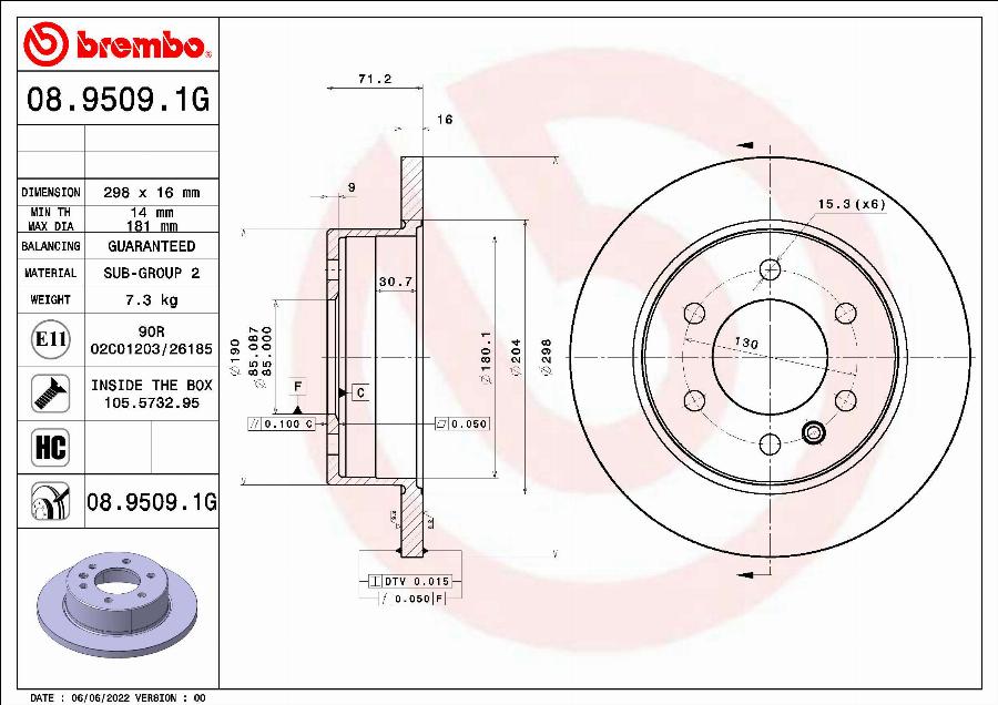 Brembo KT 10 027 - Kit de freins, frein à disques cwaw.fr