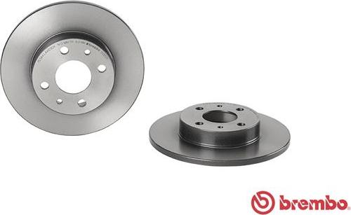 Brembo 08.5085.11 - Disque de frein cwaw.fr