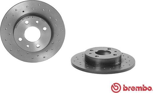 Brembo 08.5085.1X - Disque de frein cwaw.fr