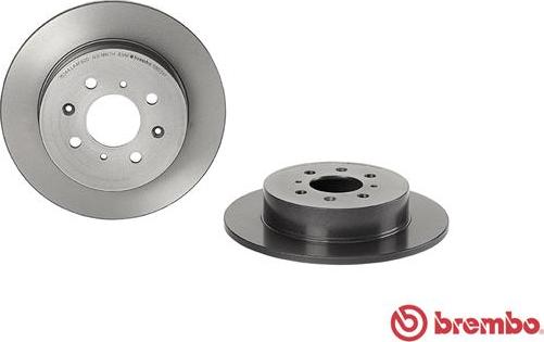 Brembo 08.5803.41 - Disque de frein cwaw.fr