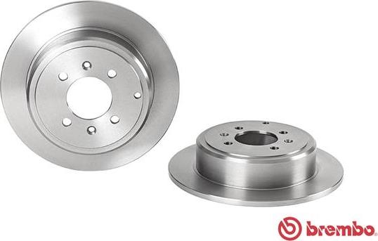 Brembo 08.6931.10 - Disque de frein cwaw.fr