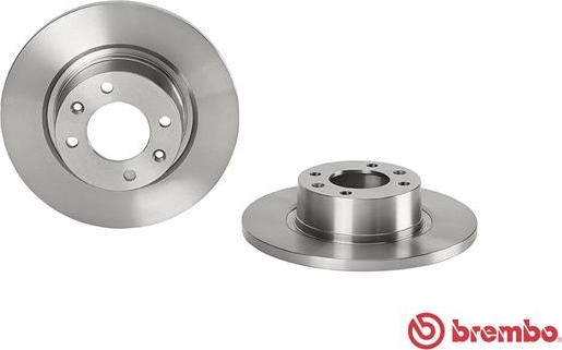 Brembo 08.8727.10 - Disque de frein cwaw.fr