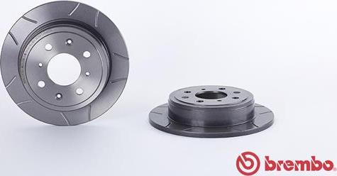 Brembo 08.7104.75 - Disque de frein cwaw.fr