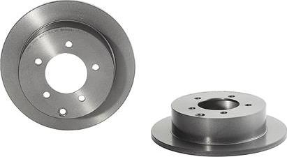 Brembo 08.A114.71 - Disque de frein cwaw.fr