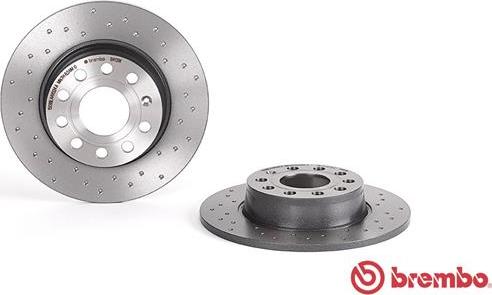 Brembo 08.B413.1X - Disque de frein cwaw.fr