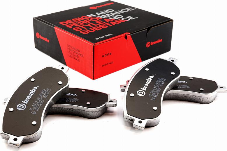 Brembo 07.B314.92 - Kit de plaquettes de freins de haute performance cwaw.fr