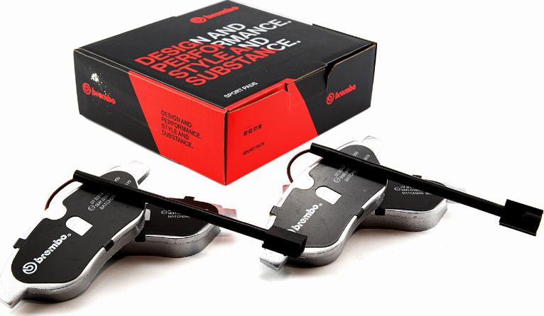 Brembo 07.B314.40 - Kit de plaquettes de freins de haute performance cwaw.fr