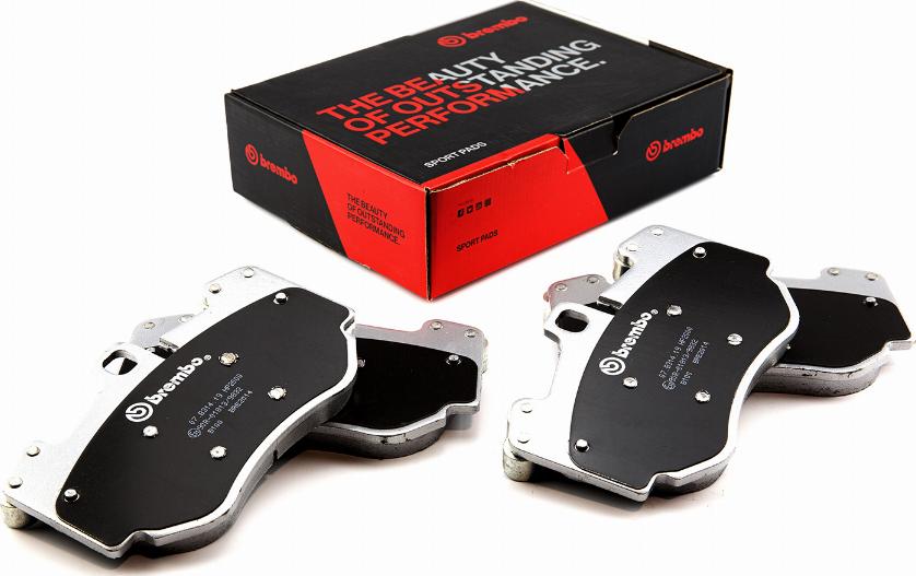 Brembo 07.B314.19 - Kit de plaquettes de freins de haute performance cwaw.fr