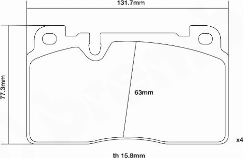 Brembo 07.B314.89 - Kit de plaquettes de freins de haute performance cwaw.fr