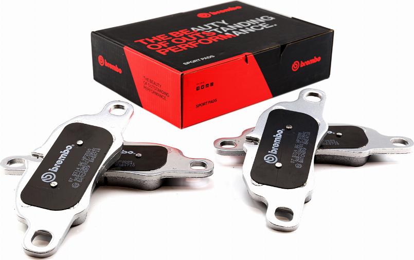 Brembo 07.B314.86 - Kit de plaquettes de freins de haute performance cwaw.fr