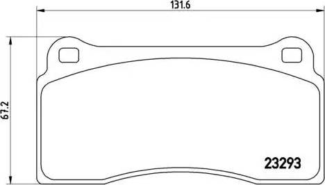 Brembo 07.B314.30 - Kit de plaquettes de freins de haute performance cwaw.fr