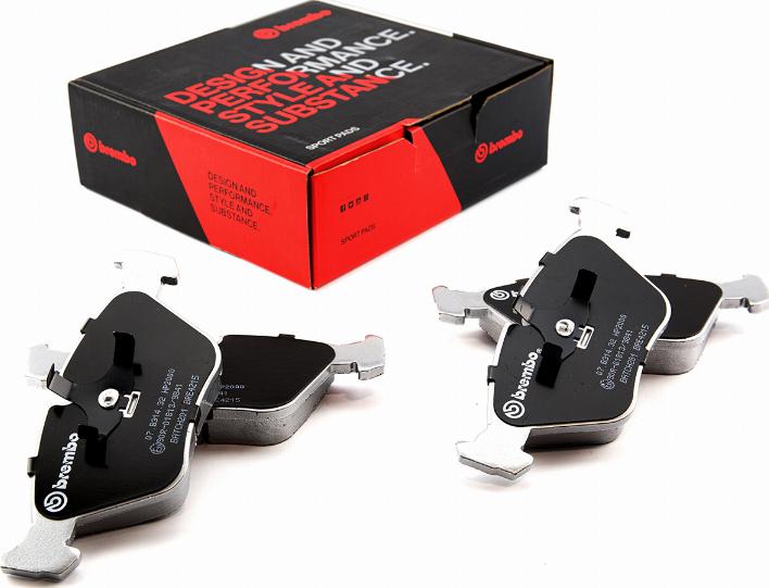 Brembo 07.B314.32 - Kit de plaquettes de freins de haute performance cwaw.fr