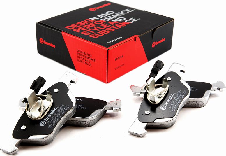 Brembo 07.B314.29 - Kit de plaquettes de freins de haute performance cwaw.fr